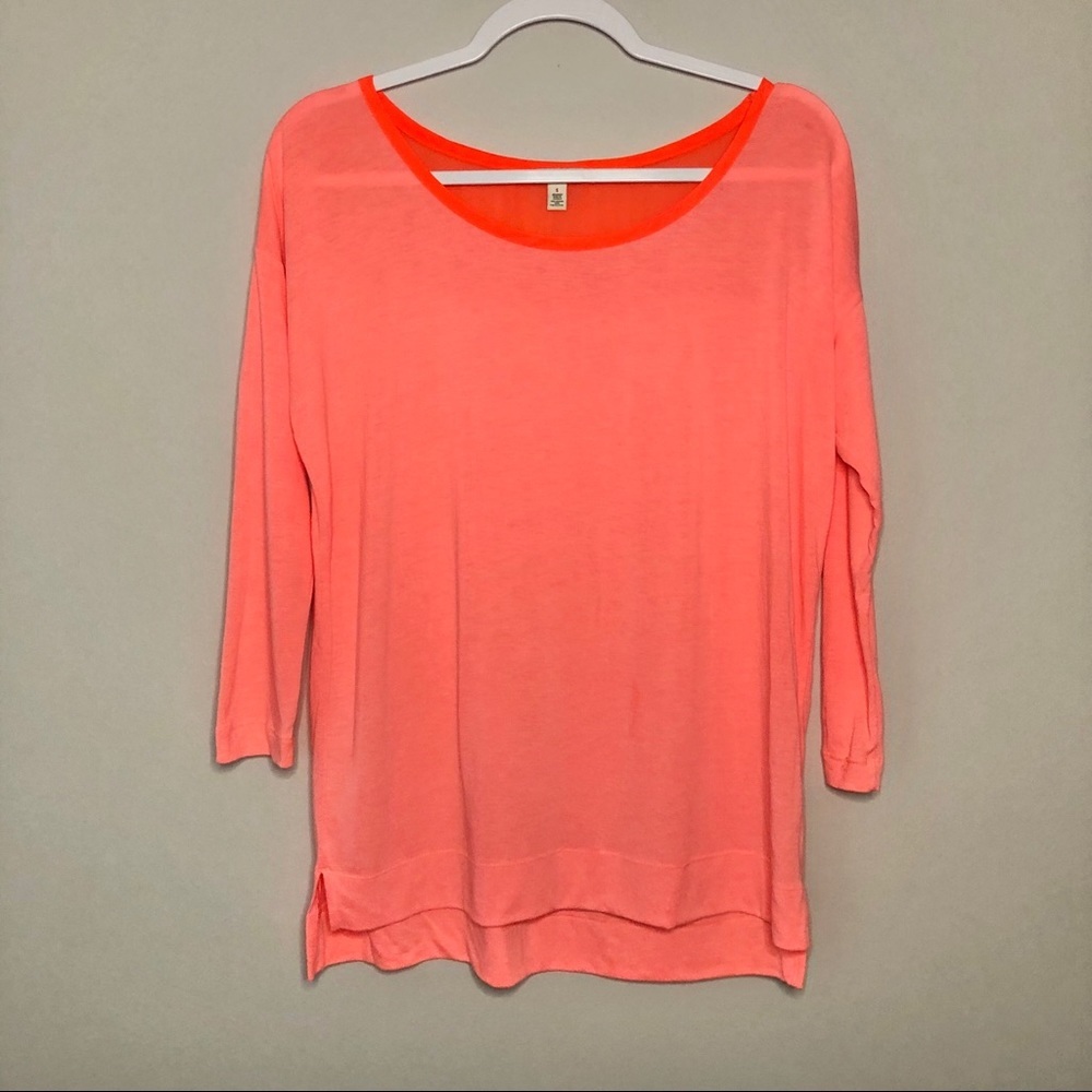 GAP Boatneck Tee Pink Size Small